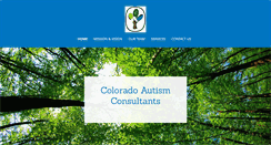 Desktop Screenshot of coautism.com